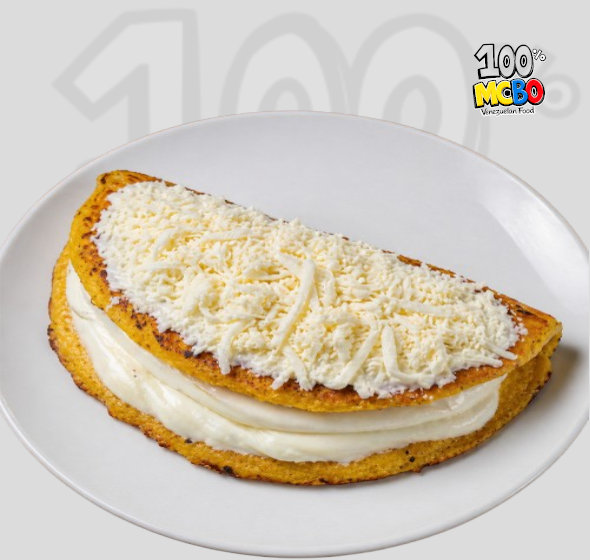 Cachapa con la proteína de elección